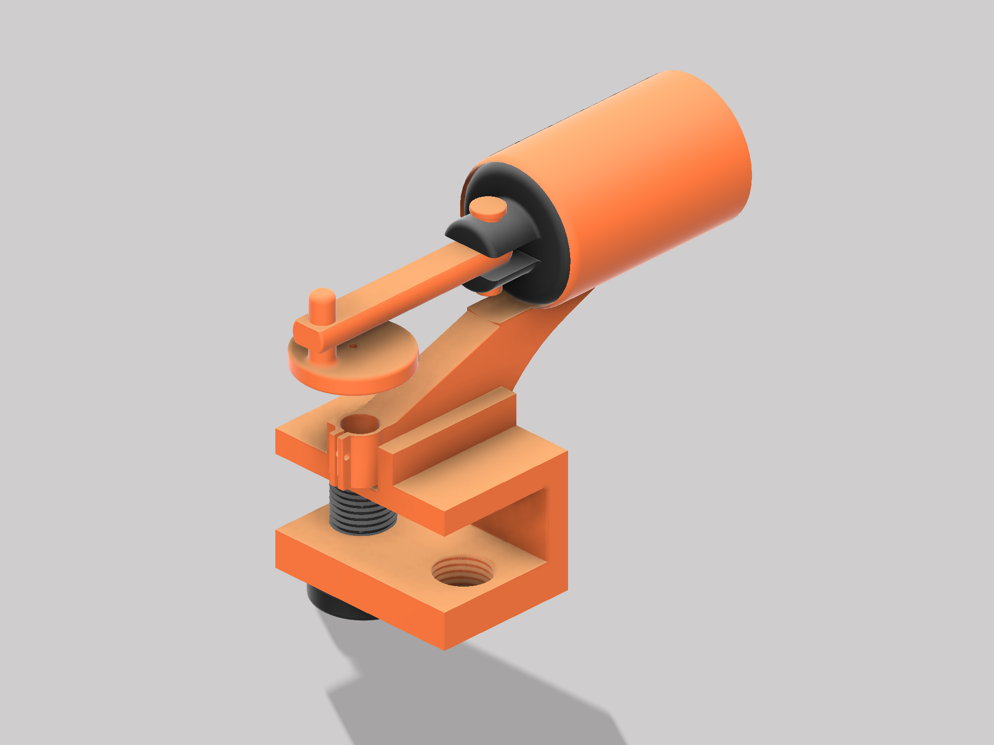 The Thruster — isometric view from the north-west